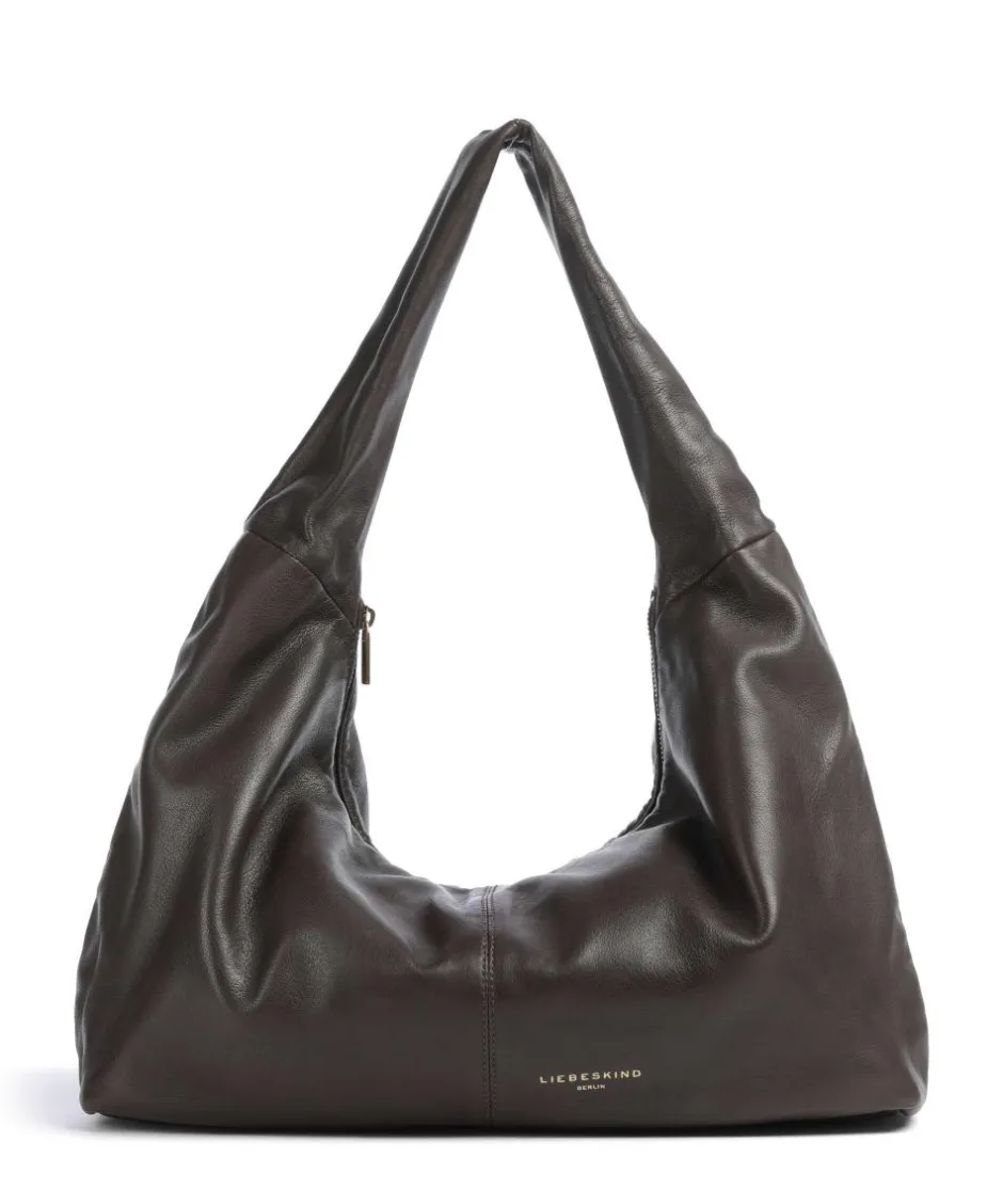 Liebeskind Shoulder Bags|Hobo Bags-Bo Sheep Natural L Hobo bag sheepskin leather