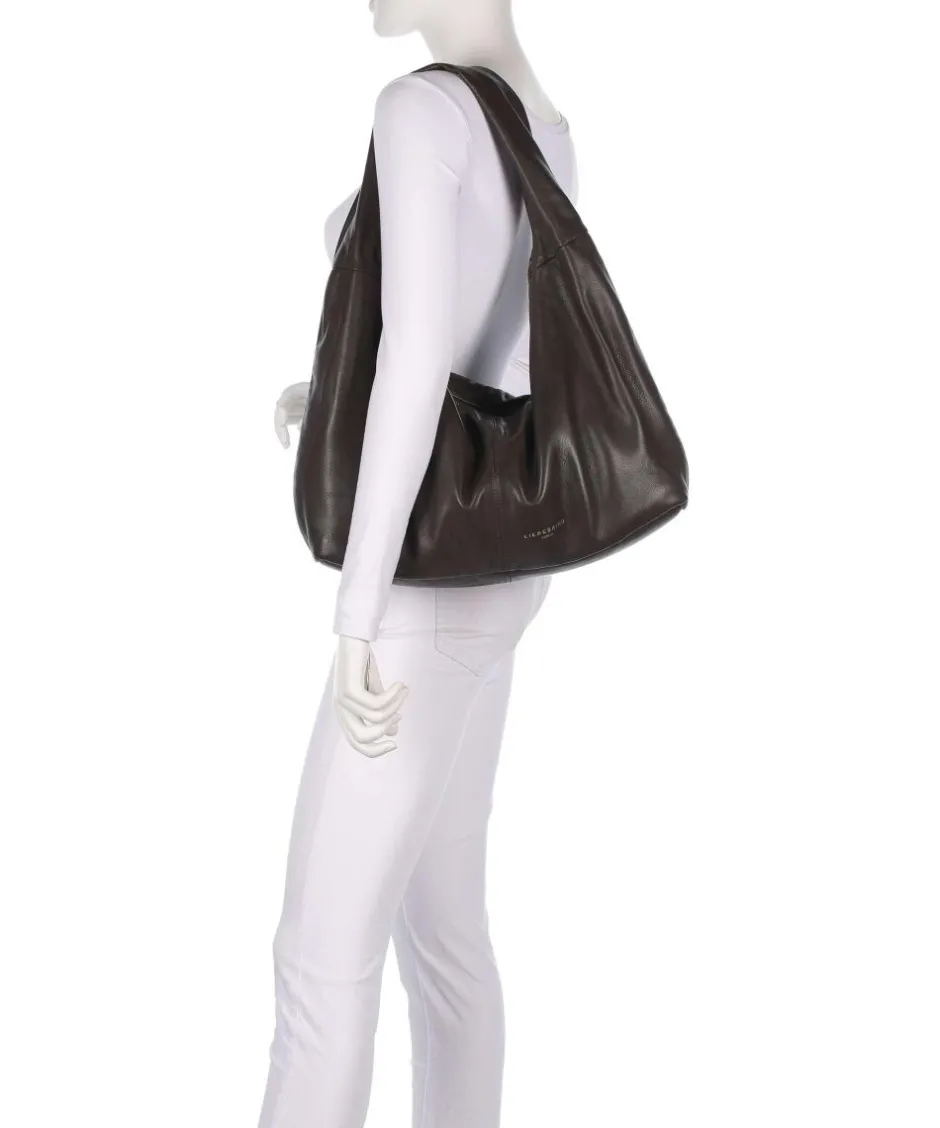 Liebeskind Shoulder Bags|Hobo Bags-Bo Sheep Natural L Hobo bag sheepskin leather