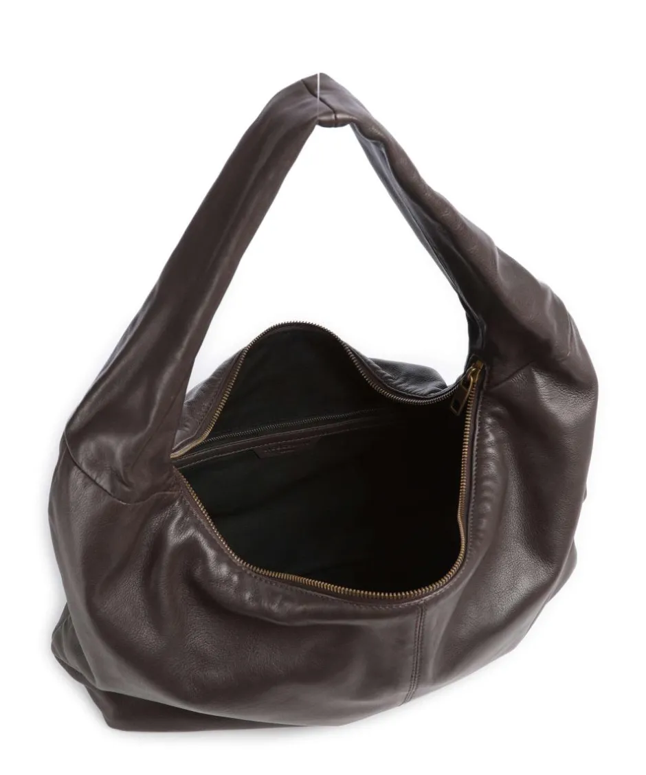 Liebeskind Shoulder Bags|Hobo Bags-Bo Sheep Natural L Hobo bag sheepskin leather