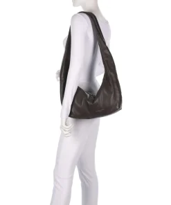 Liebeskind Shoulder Bags|Hobo Bags-Bo Sheep Natural M Hobo bag sheepskin leather