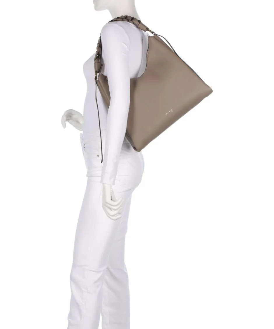Coccinelle Shoulder Bags|Hobo Bags-Boheme Grana Double Hobo bag grained leather