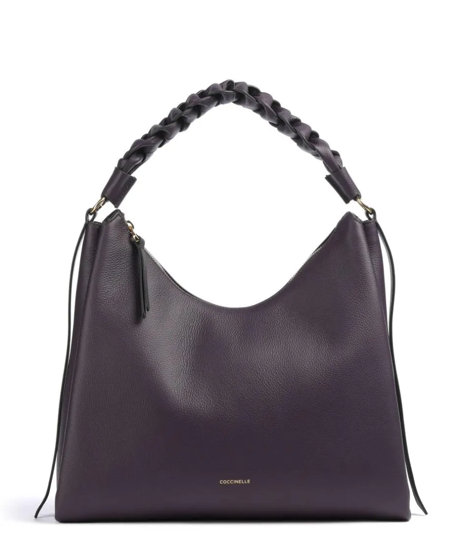 Coccinelle Shoulder Bags|Hobo Bags-Boheme Grana Double Hobo bag grained leather