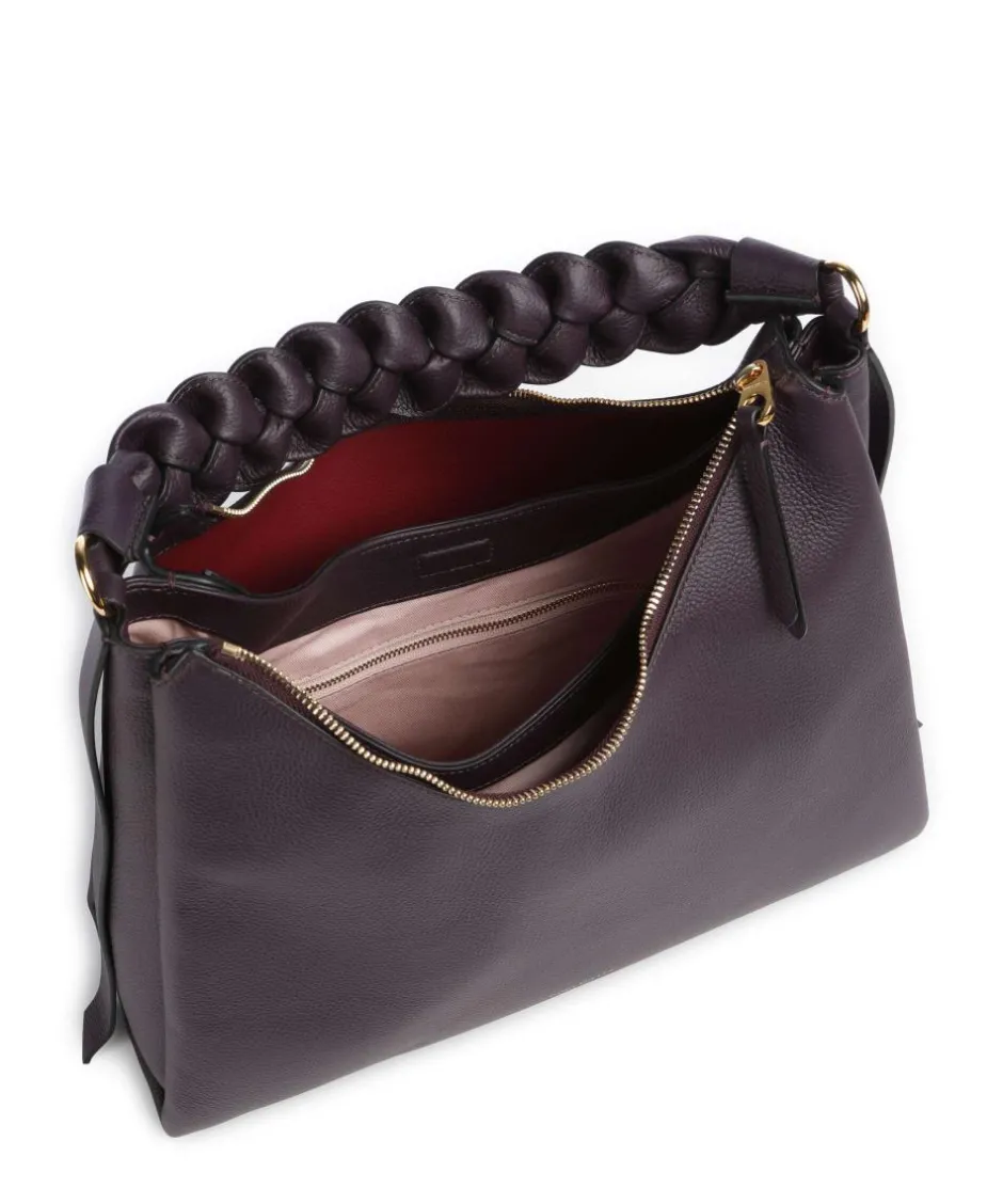 Coccinelle Shoulder Bags|Hobo Bags-Boheme Grana Double Hobo bag grained leather