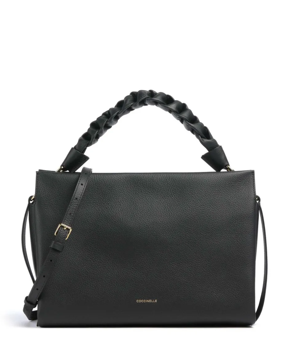 Coccinelle Shoulder Bags|Hobo Bags-Boheme Grana Double Hobo bag grained cow leather