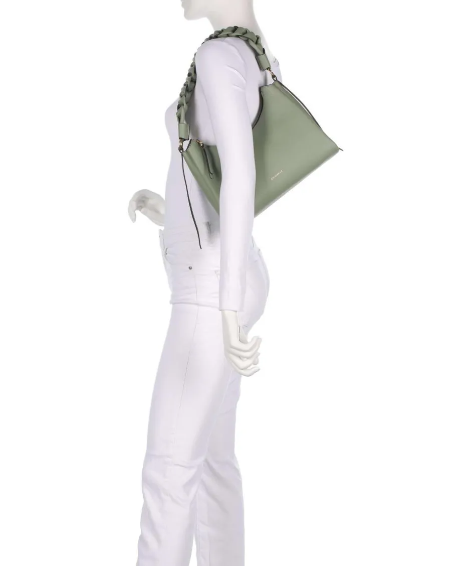 Coccinelle Shoulder Bags-Boheme Grana Double Shoulder bag grained leather