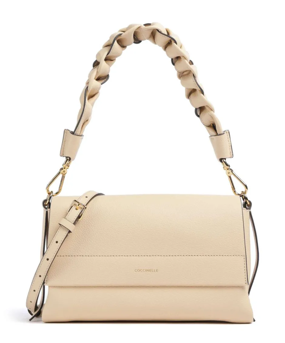 Coccinelle Shoulder Bags|Crossbody Bags-Boheme Grana Double Shoulder bag grained cow leather
