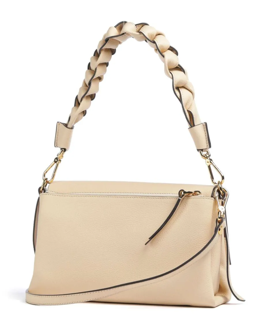 Coccinelle Shoulder Bags|Crossbody Bags-Boheme Grana Double Shoulder bag grained cow leather