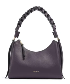 Coccinelle Shoulder Bags-Boheme Grana Double Shoulder bag grained leather