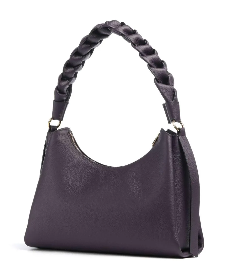 Coccinelle Shoulder Bags-Boheme Grana Double Shoulder bag grained leather