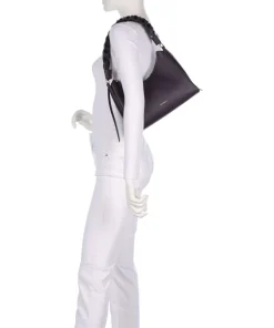 Coccinelle Shoulder Bags-Boheme Grana Double Shoulder bag grained leather
