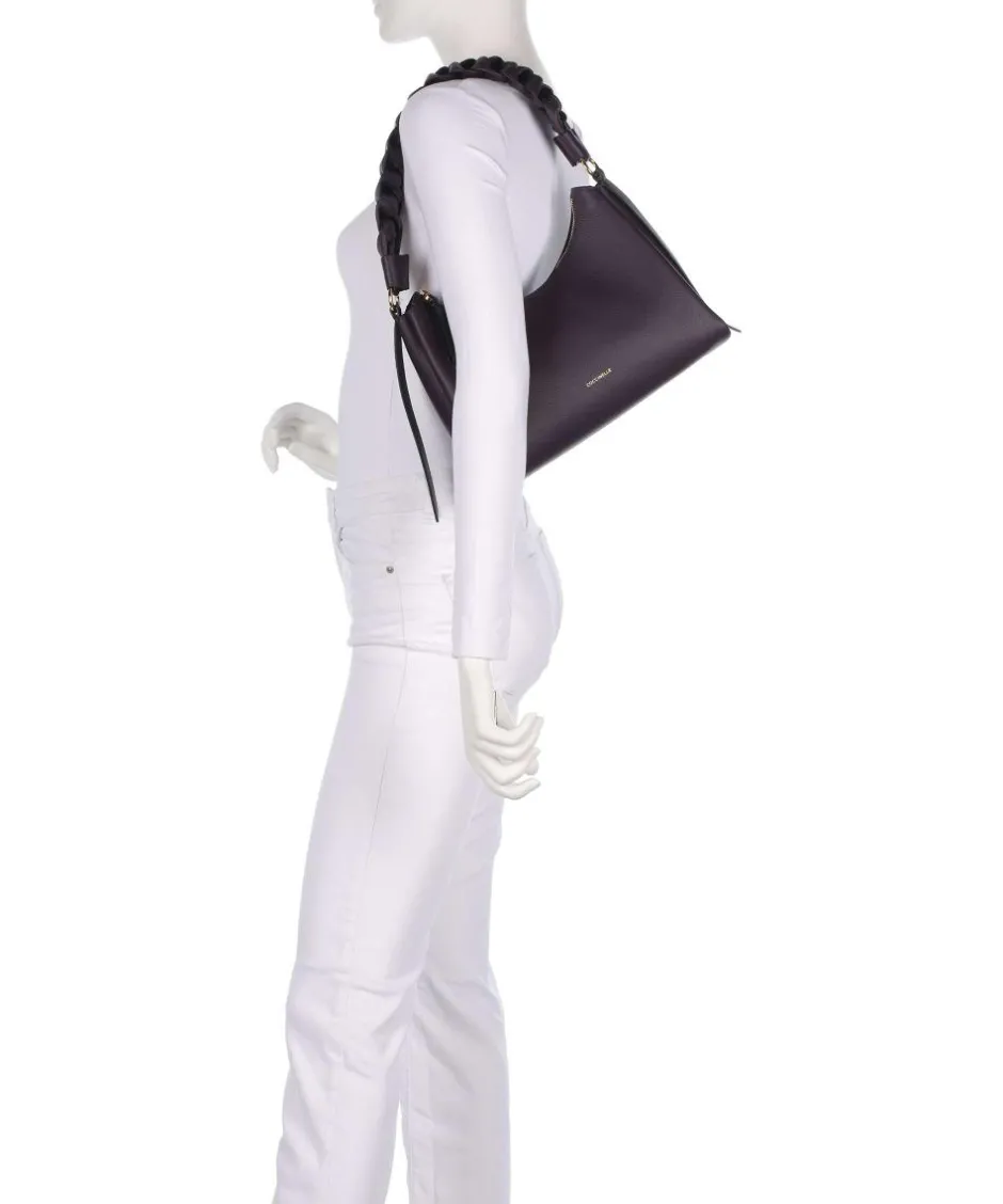 Coccinelle Shoulder Bags-Boheme Grana Double Shoulder bag grained leather