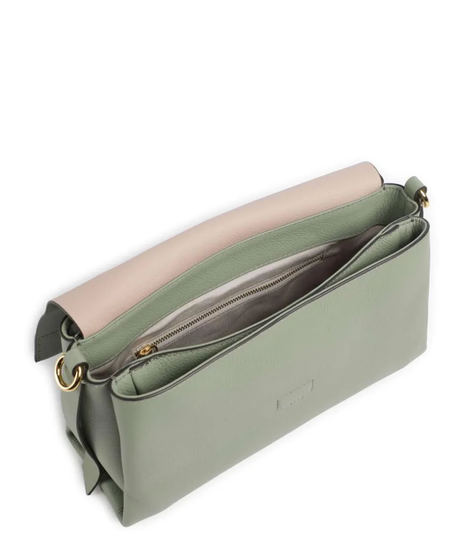 Coccinelle Shoulder Bags|Crossbody Bags-Boheme Grana Double Shoulder bag grained cow leather