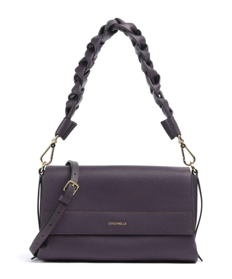 Coccinelle Shoulder Bags|Crossbody Bags-Boheme Grana Double Shoulder bag grained cow leather