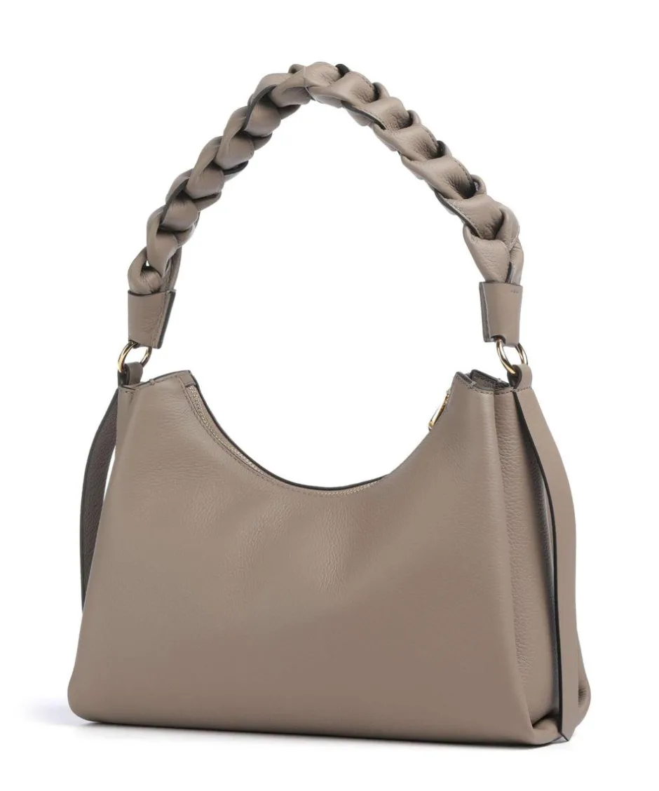 Coccinelle Shoulder Bags-Boheme Grana Double Shoulder bag grained leather