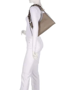Coccinelle Shoulder Bags-Boheme Grana Double Shoulder bag grained leather