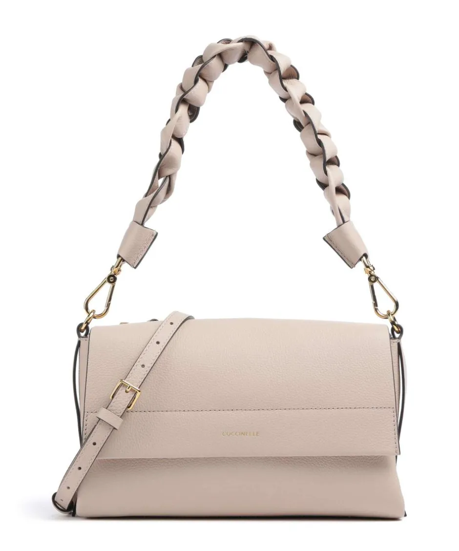 Coccinelle Shoulder Bags|Crossbody Bags-Boheme Grana Double Shoulder bag grained cow leather