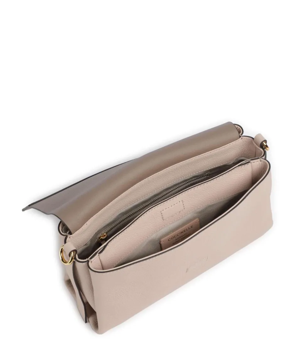 Coccinelle Shoulder Bags|Crossbody Bags-Boheme Grana Double Shoulder bag grained cow leather
