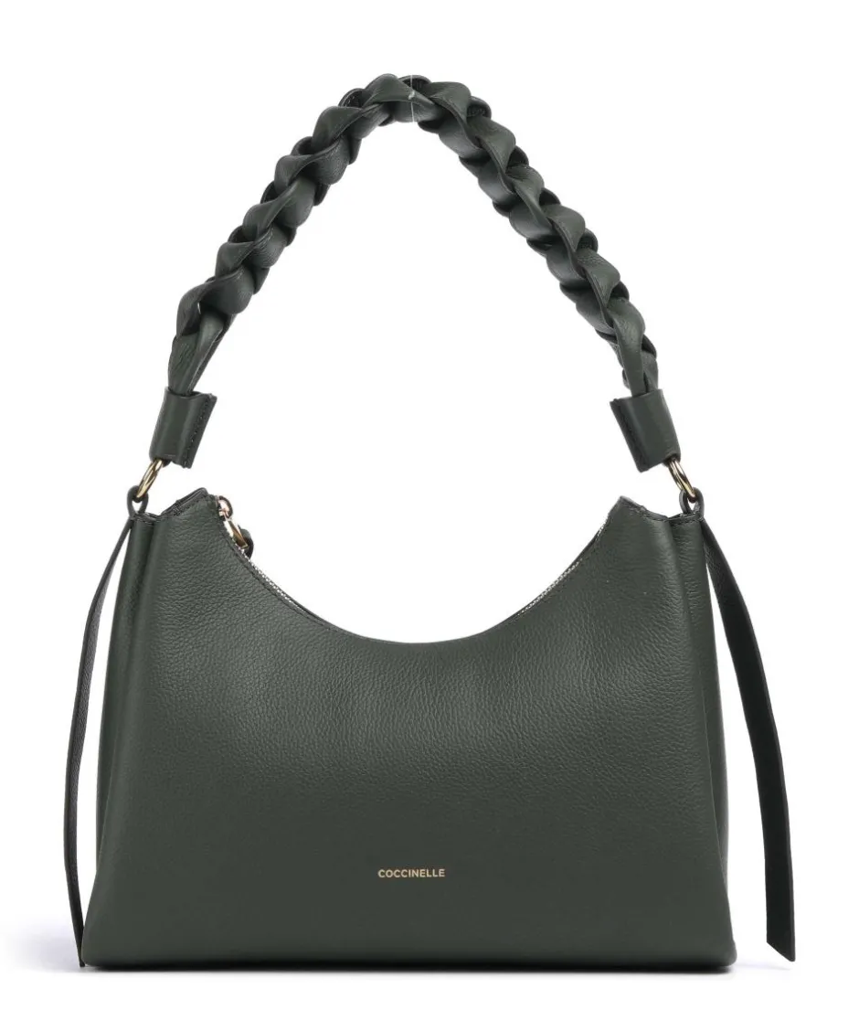 Coccinelle Shoulder Bags-Boheme Grana Double Shoulder bag grained leather