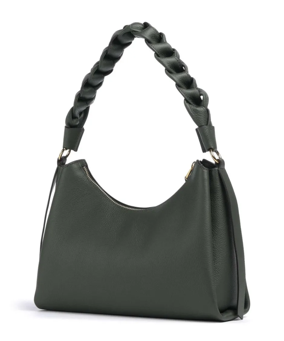Coccinelle Shoulder Bags-Boheme Grana Double Shoulder bag grained leather