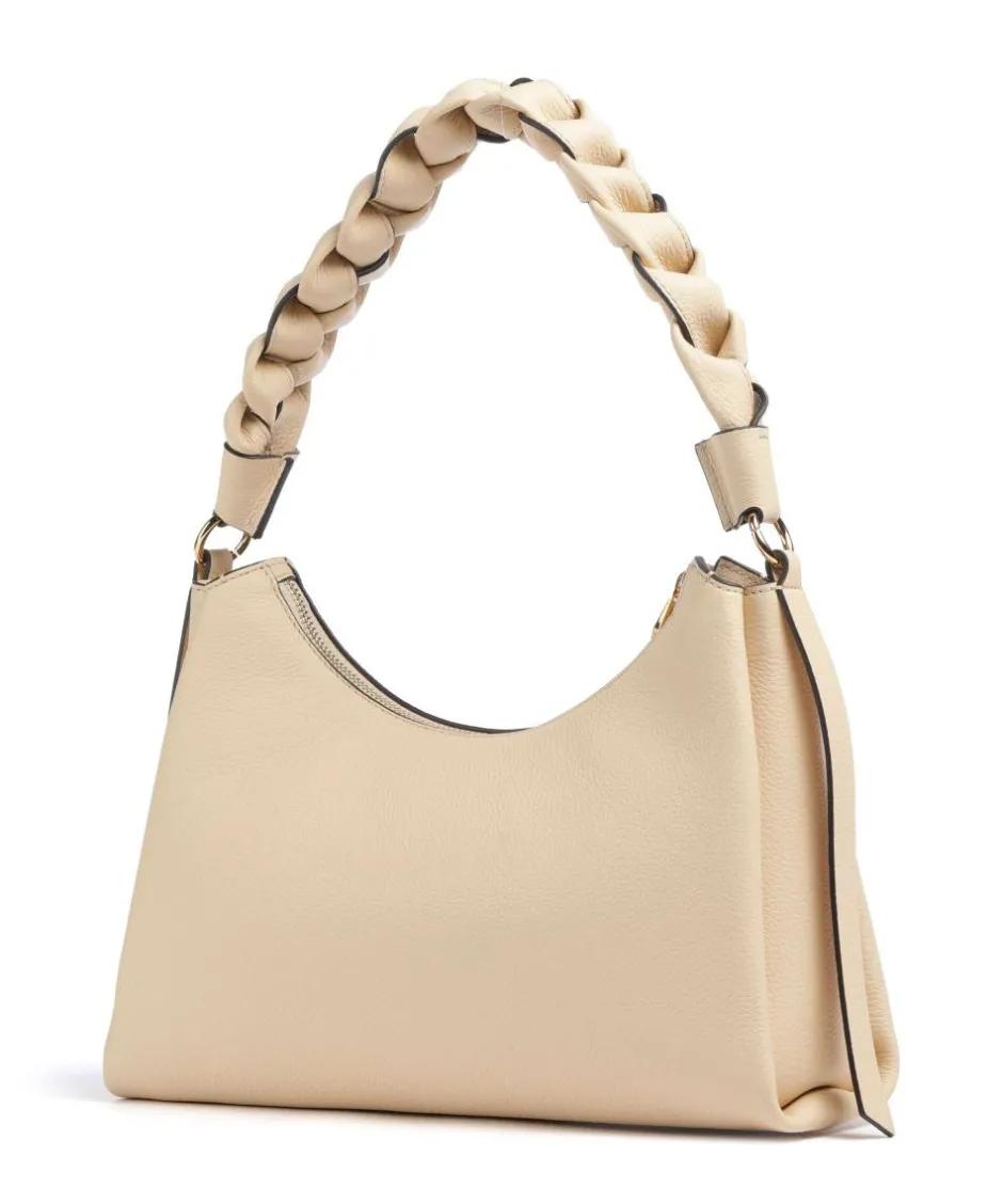 Coccinelle Shoulder Bags-Boheme Grana Double Shoulder bag grained leather