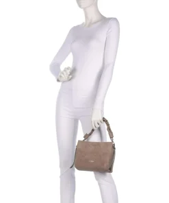 Coccinelle Handbags|Crossbody Bags-Boheme Suede Handbag brushed cow leather