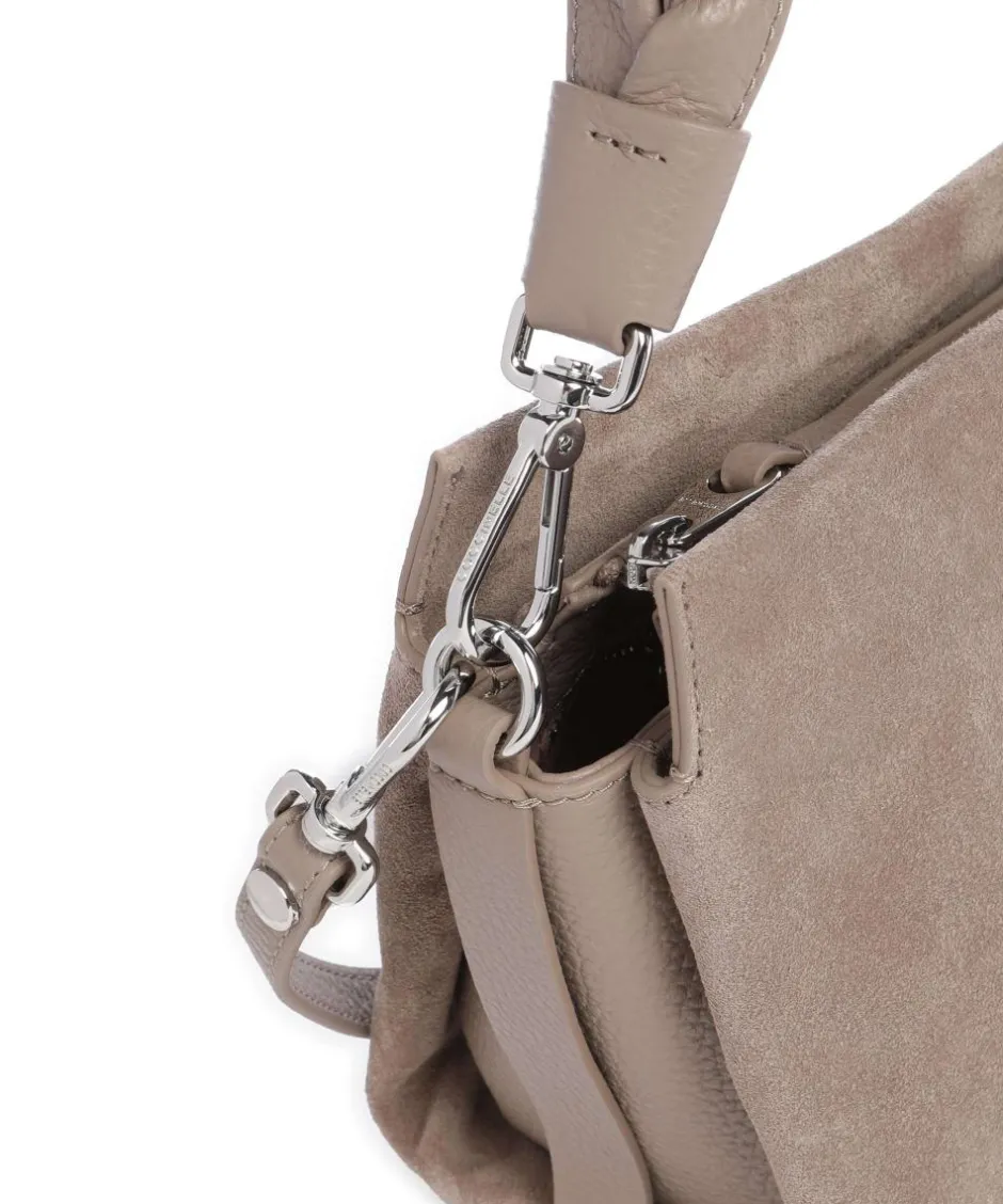 Coccinelle Handbags|Crossbody Bags-Boheme Suede Handbag brushed cow leather