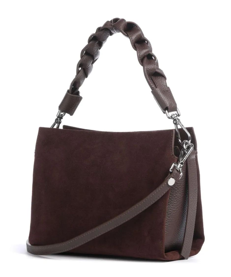 Coccinelle Handbags|Crossbody Bags-Boheme Suede Handbag brushed cow leather