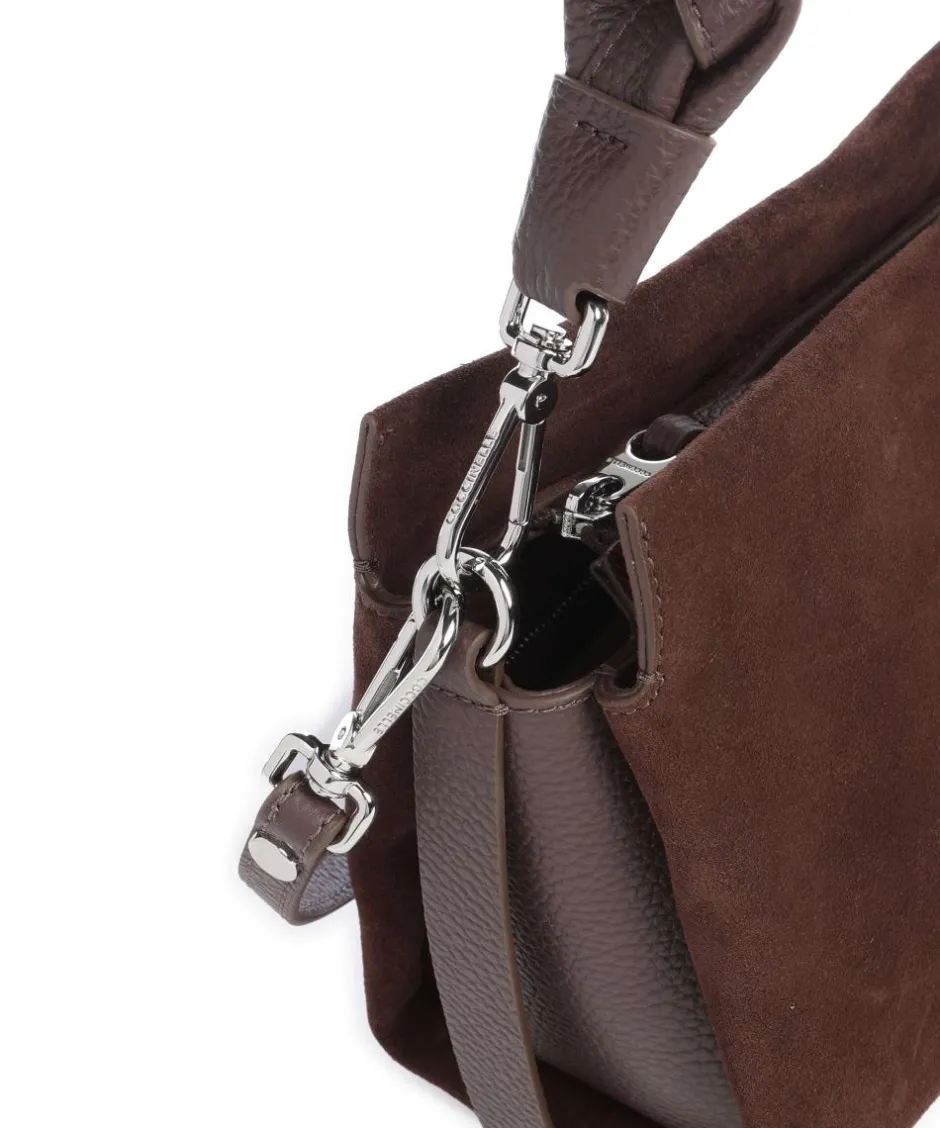 Coccinelle Handbags|Crossbody Bags-Boheme Suede Handbag brushed cow leather