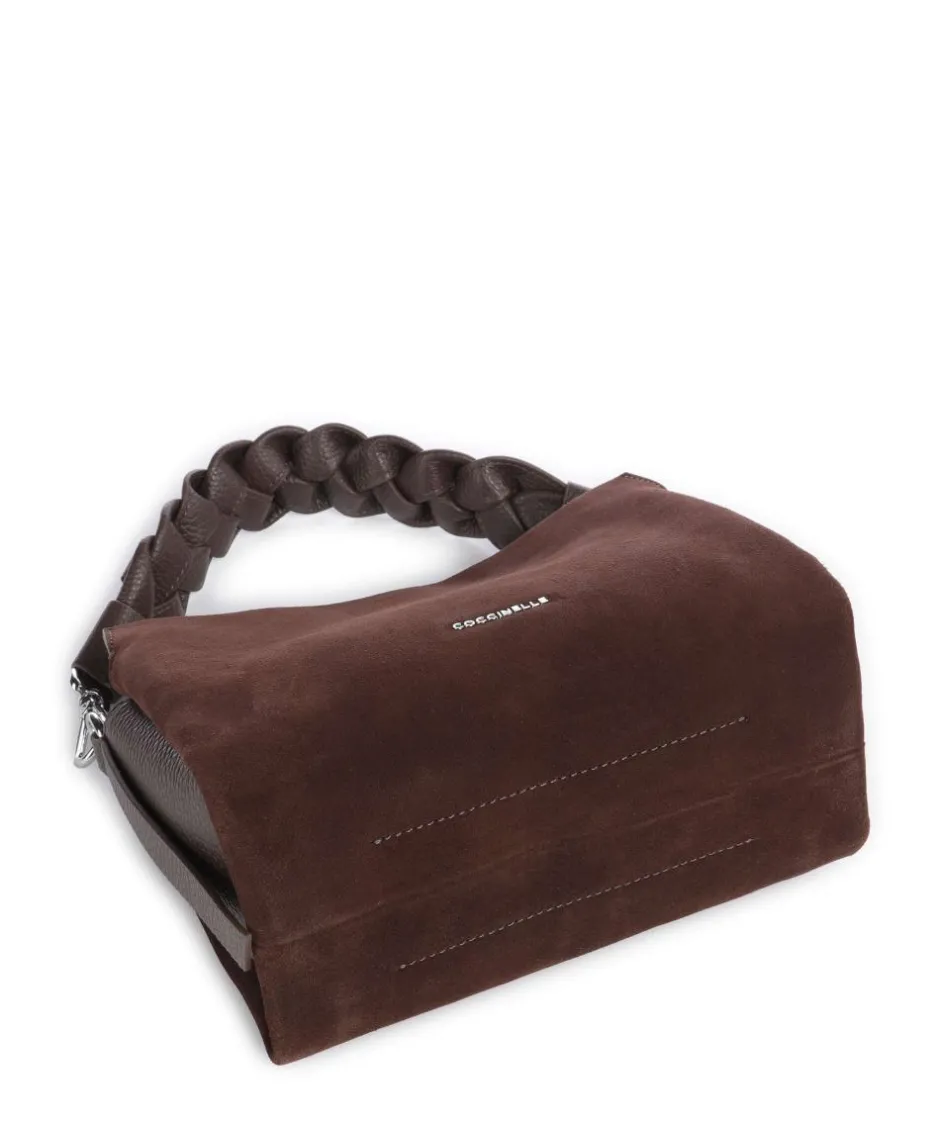 Coccinelle Handbags|Crossbody Bags-Boheme Suede Handbag brushed cow leather