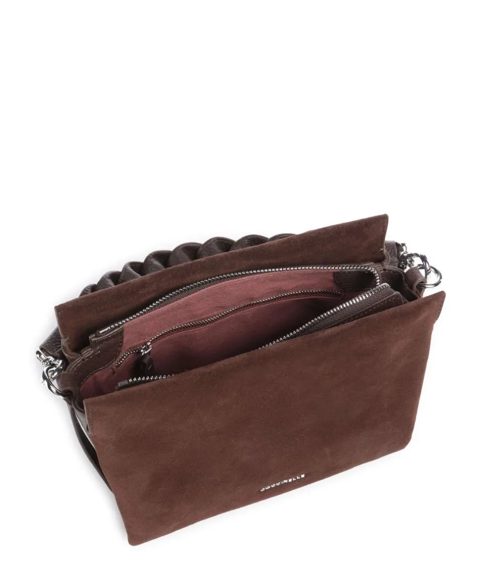Coccinelle Handbags|Crossbody Bags-Boheme Suede Handbag brushed cow leather