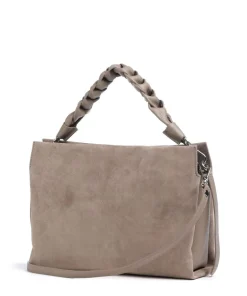 Coccinelle Shoulder Bags|Hobo Bags-Boheme Suede Hobo bag brushed cow leather