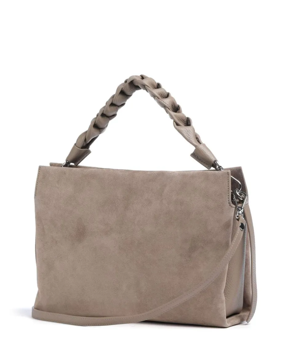 Coccinelle Shoulder Bags|Hobo Bags-Boheme Suede Hobo bag brushed cow leather