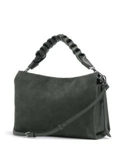 Coccinelle Shoulder Bags|Hobo Bags-Boheme Suede Hobo bag brushed cow leather