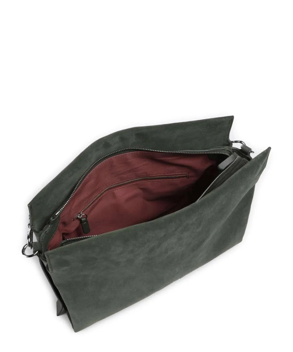 Coccinelle Shoulder Bags|Hobo Bags-Boheme Suede Hobo bag brushed cow leather