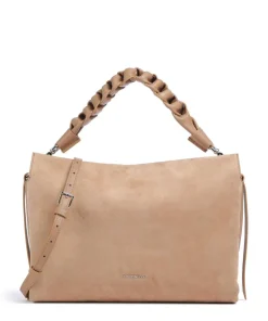 Coccinelle Shoulder Bags|Hobo Bags-Boheme Suede Hobo bag brushed cow leather