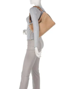 Coccinelle Shoulder Bags|Hobo Bags-Boheme Suede Hobo bag brushed cow leather