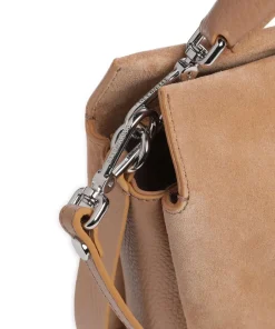 Coccinelle Shoulder Bags|Hobo Bags-Boheme Suede Hobo bag brushed cow leather