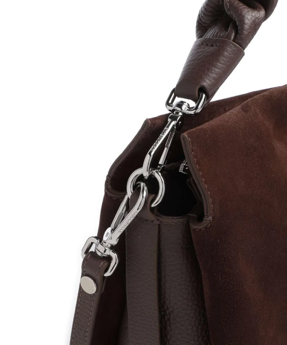 Coccinelle Shoulder Bags|Hobo Bags-Boheme Suede Hobo bag brushed cow leather