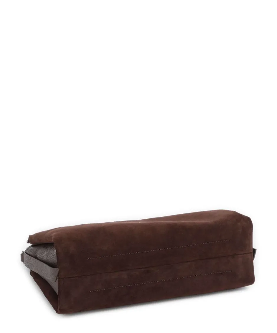 Coccinelle Shoulder Bags|Hobo Bags-Boheme Suede Hobo bag brushed cow leather