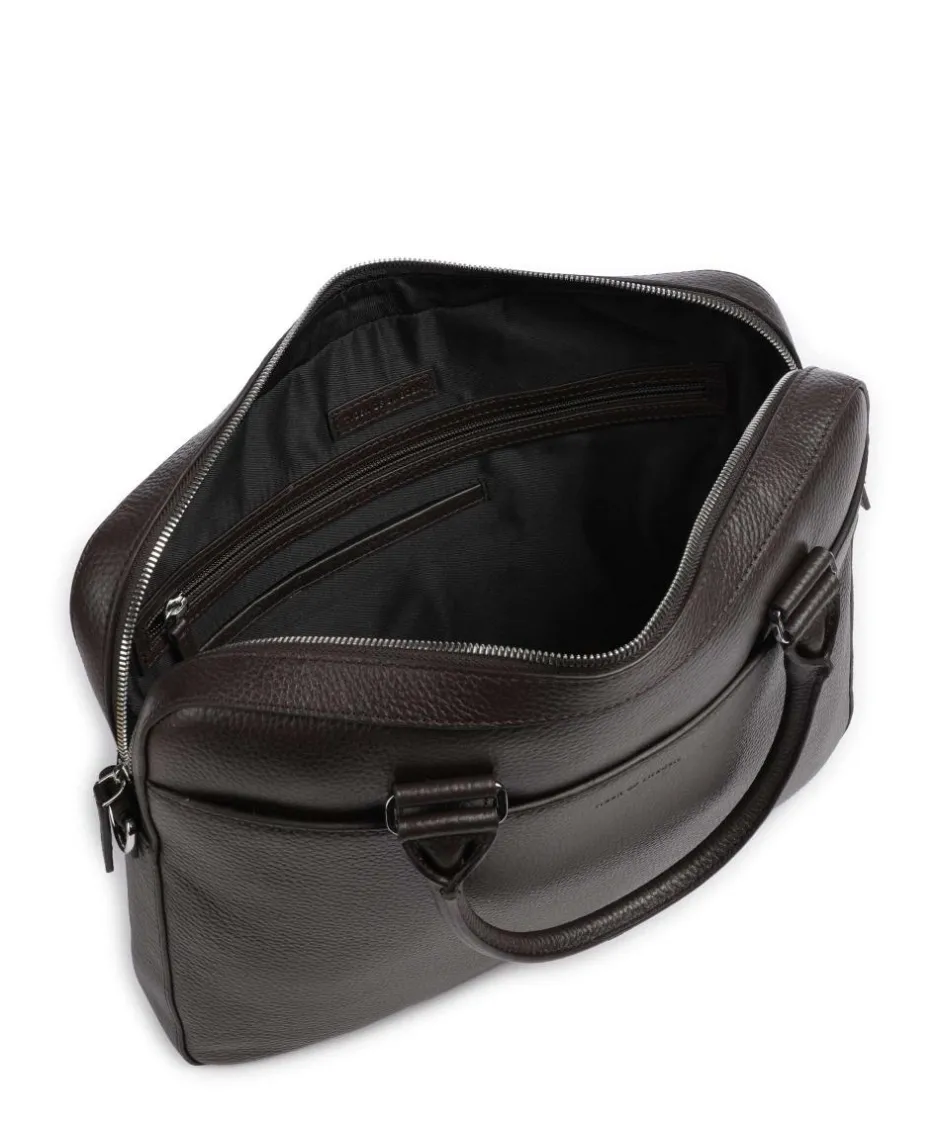 Tiger of Sweden Business- & Laptop Bags-Bosun Briefcase 15″ grained cow leather