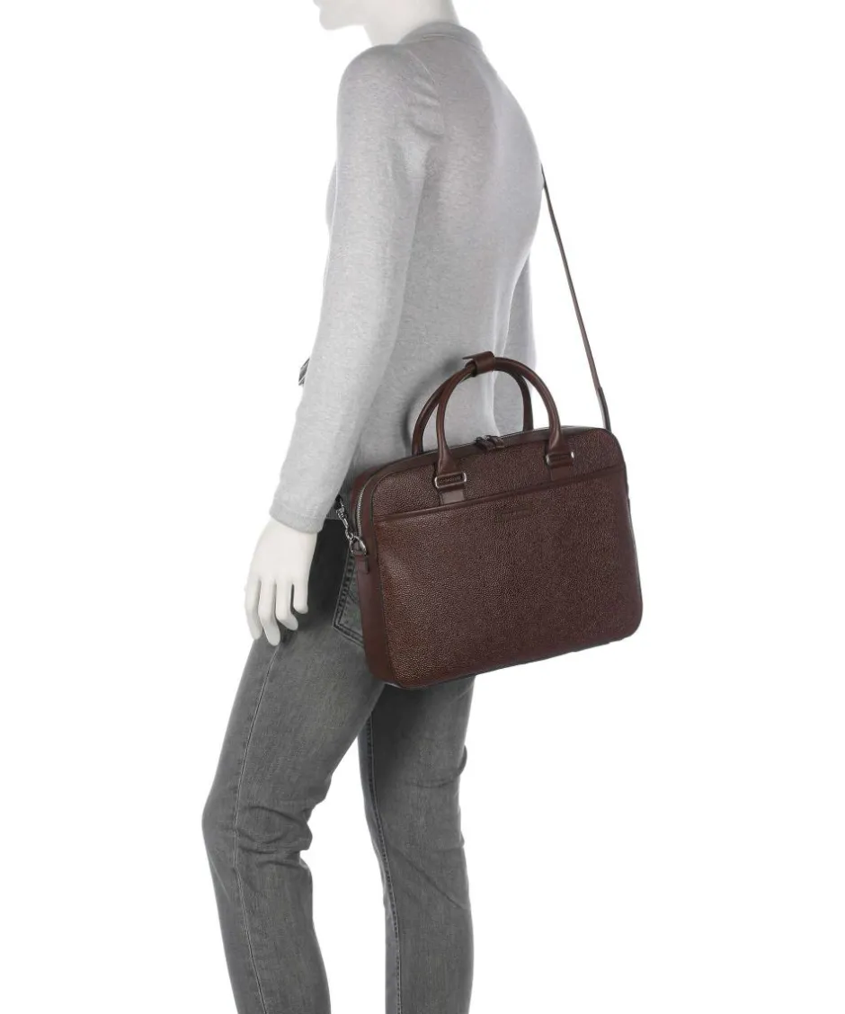 Tiger of Sweden Business- & Laptop Bags-Bosun Briefcase grained cow leather