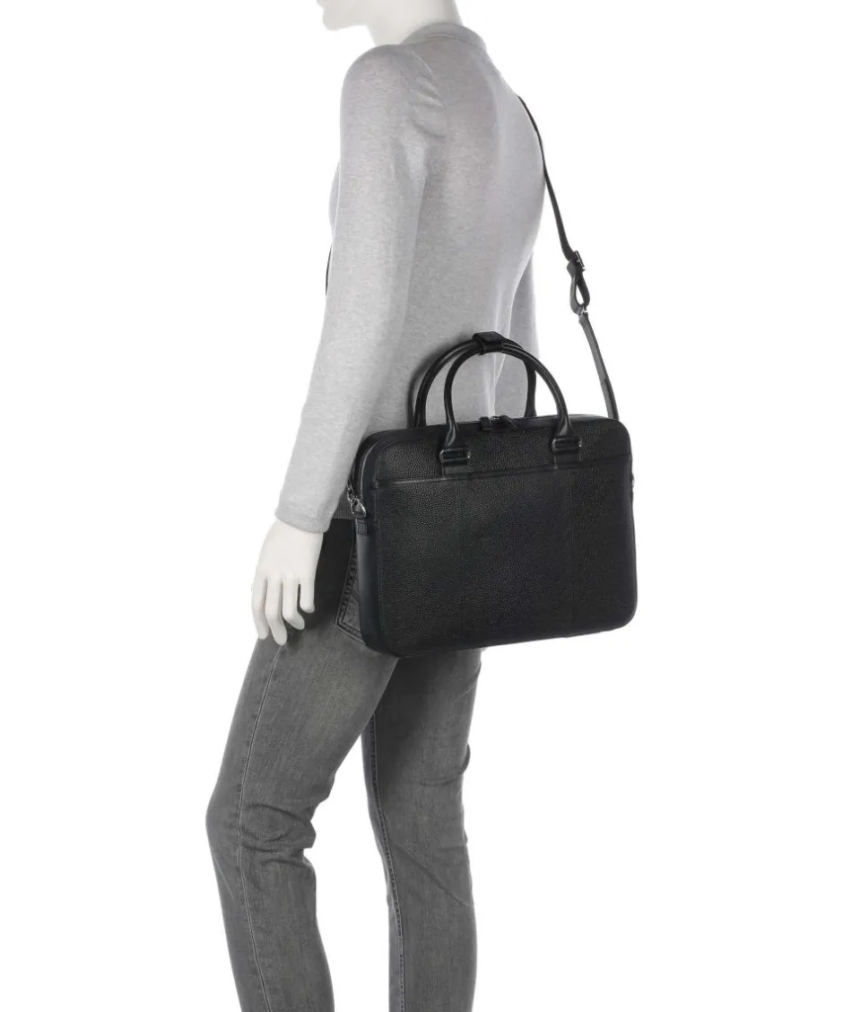 Tiger of Sweden Business- & Laptop Bags-Bosun Briefcase grained cow leather