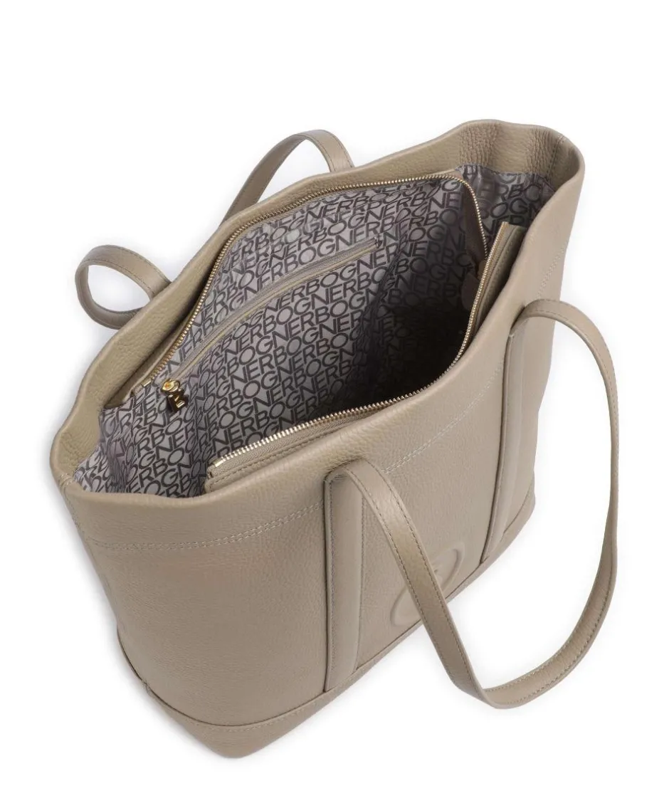 Bogner Tote Bags-Bozen Zeta Tote bag grained cow leather