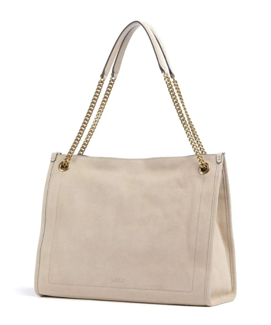 Lauren Ralph Lauren Tote Bags-Bradley Large Tote bag brushed cow leather