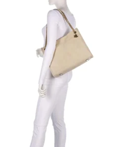 Lauren Ralph Lauren Tote Bags-Bradley Large Tote bag brushed cow leather