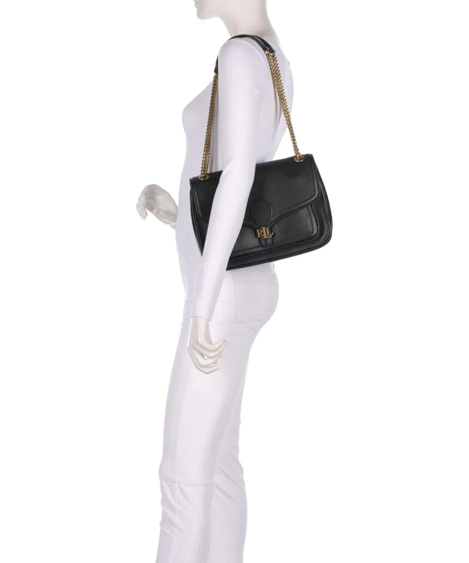 Lauren Ralph Lauren Shoulder Bags-Bradley Medium Shoulder bag grained cow leather