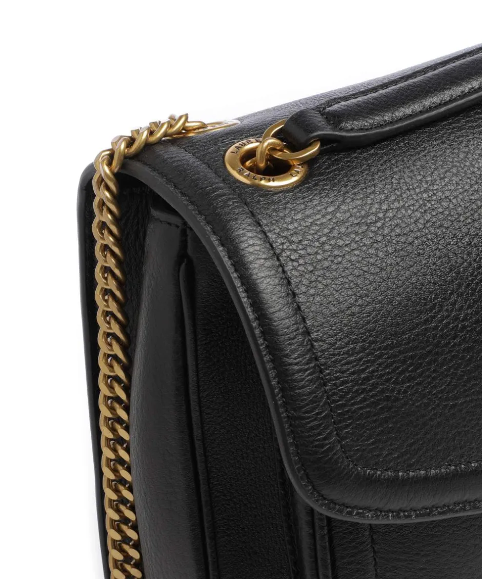 Lauren Ralph Lauren Shoulder Bags-Bradley Medium Shoulder bag grained cow leather