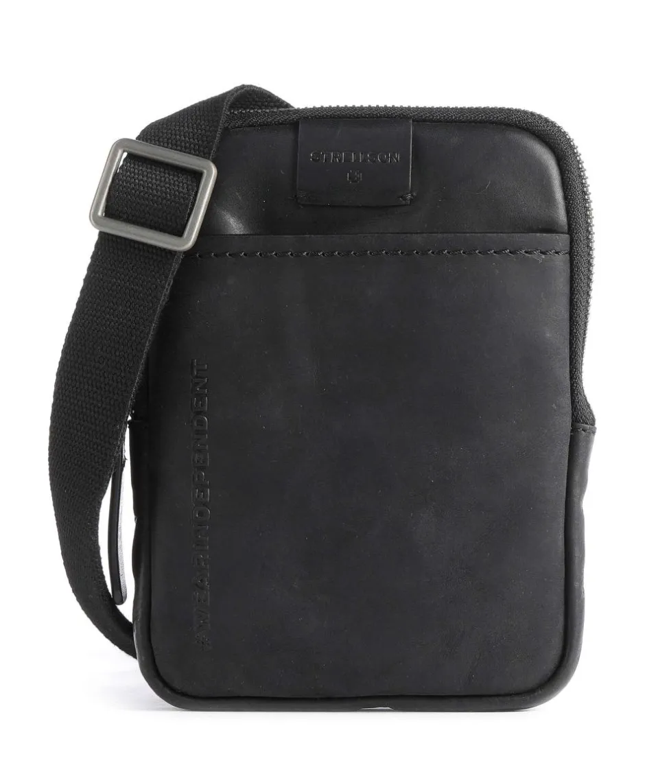 Strellson Crossbody Bags-Brick Lane brian Crossbody bag grained leather