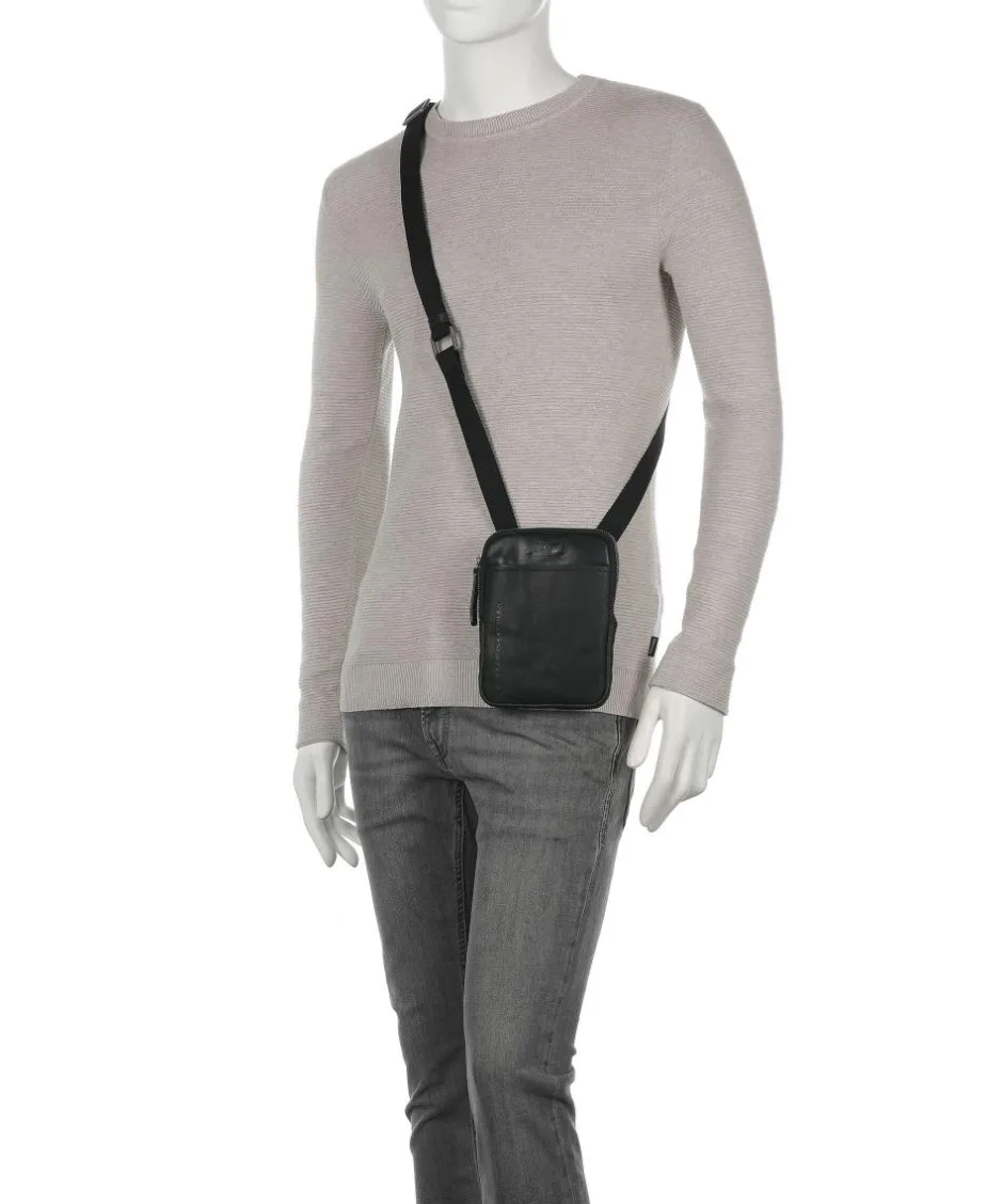Strellson Crossbody Bags-Brick Lane brian Crossbody bag grained leather