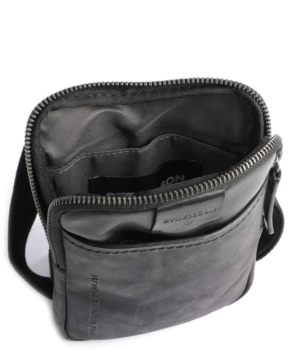 Strellson Crossbody Bags-Brick Lane brian Crossbody bag grained leather